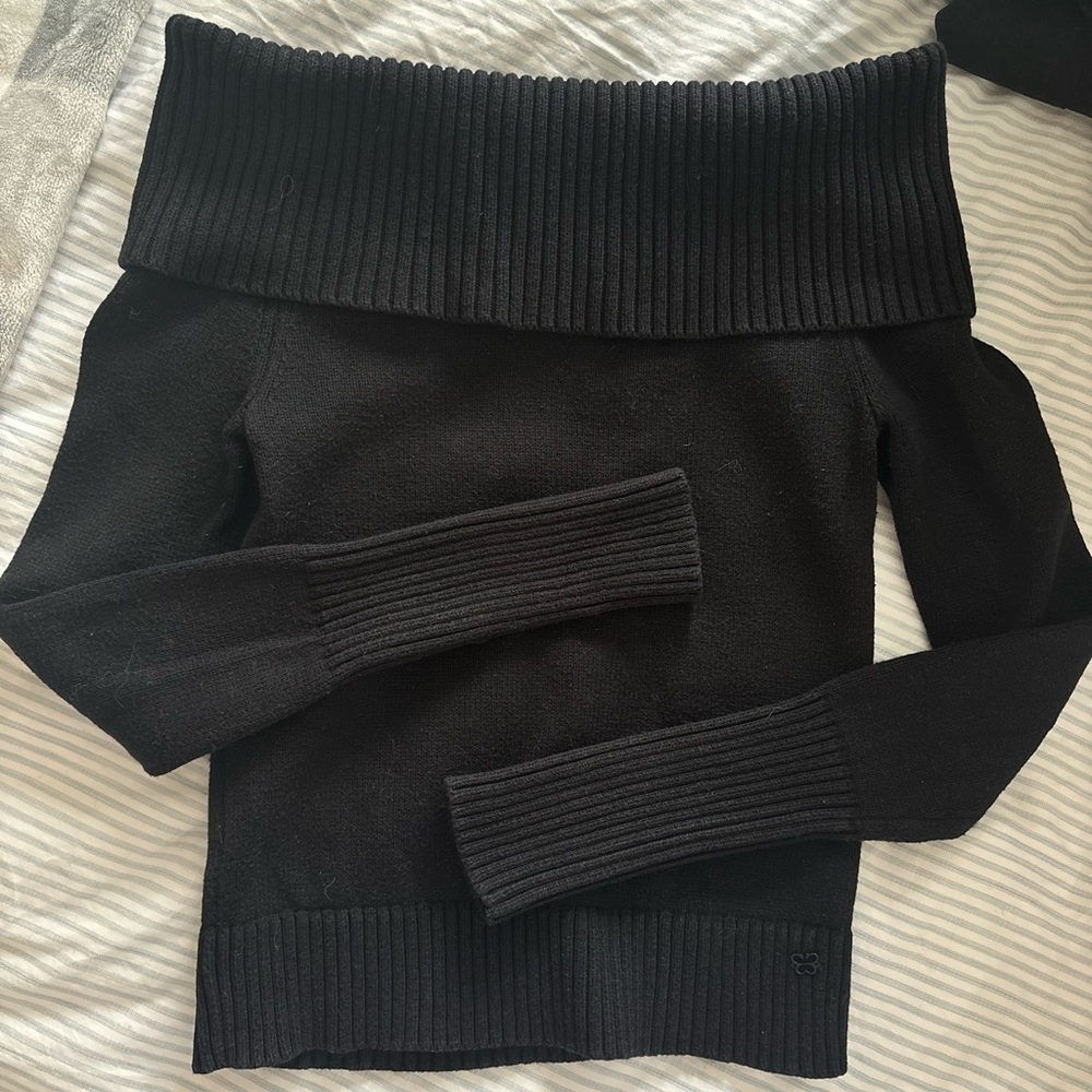 Sunday Best off the shoulder sweater